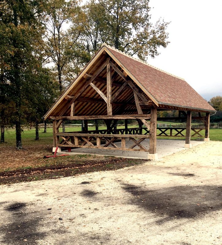 Ossature et charpente en bois ancien